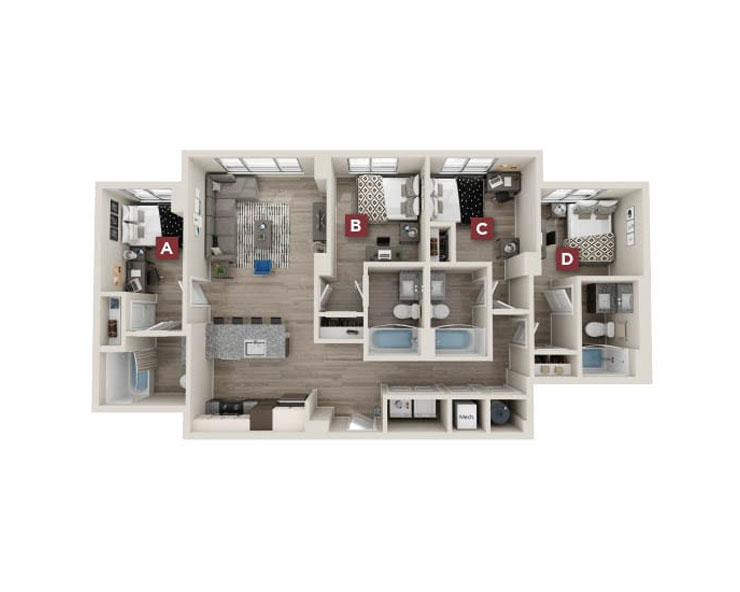 Derby-4x4 Floor plan