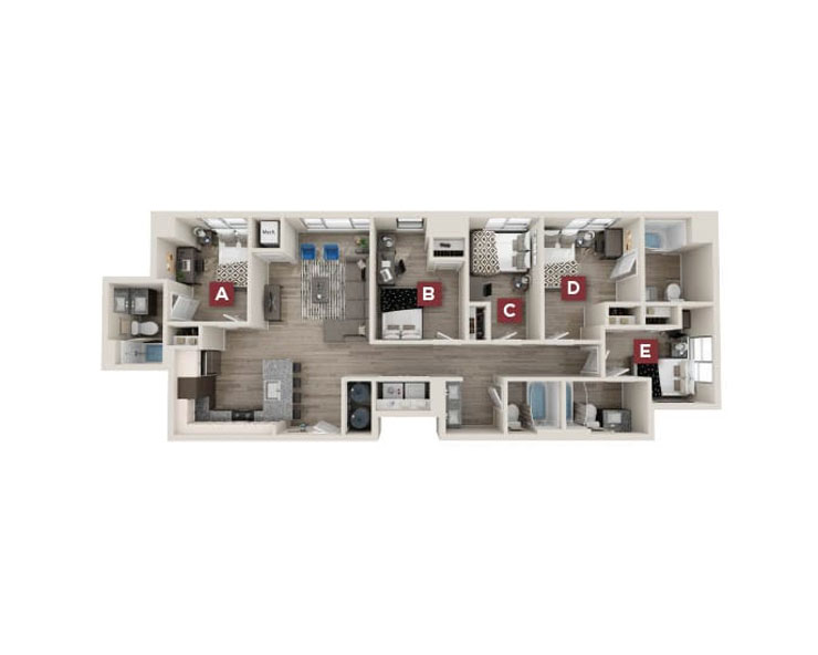 Finchley -5x4 Floor plan