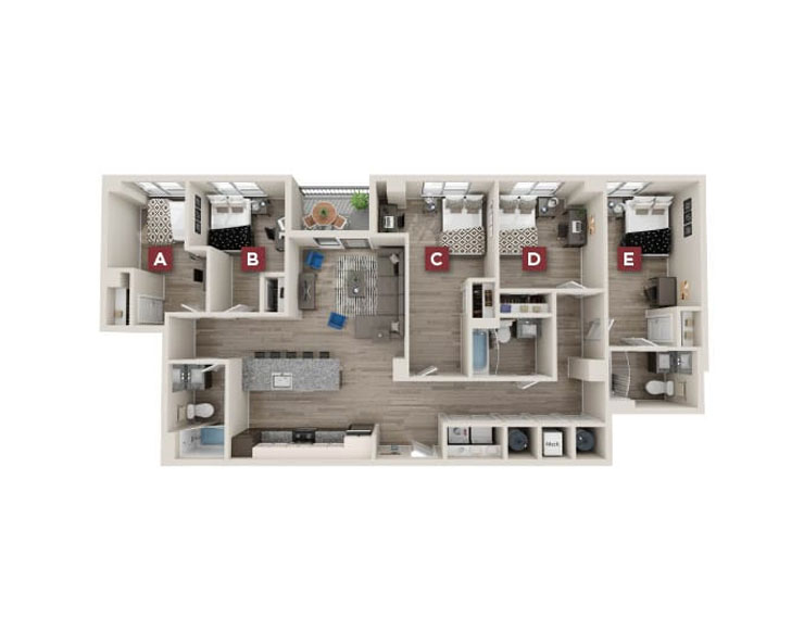 Forestdale-5x3 Floor plan